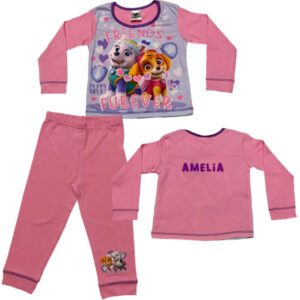 Personalised Paw Patrol Friends Forever Pyjamas