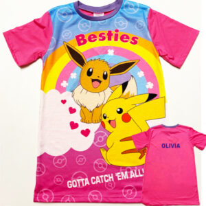 Personalised Pokemon Girls Nightdress